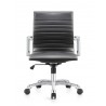 Woodstock Marketing Janis Mid Back Chair -  Black Front