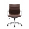 Woodstock Marketing Janis Mid Back Chair - Brown Front