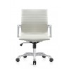 Woodstock Marketing Janis Mid Back Chair - White Front