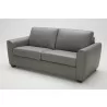 J&M Furniture Jasper Sofa Bed in Grey Leather Side - J&M Furniture Jasper Sofa Bed in Grey Leather Side