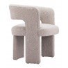 Java Accent Chair in Sandy Beige- Side View 4