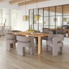 Java Accent Chair in Sandy Beige- Lifestyle 4