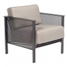 Woodard Jax Stationary Lounge Chair - Angled