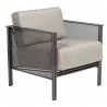 Woodard Jax Stationary Lounge Chair - Angled - Woodard Jax Stationary Lounge Chair - Angled