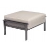Woodard Jax Ottoman - Angled
