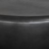 Sunpan Iolite Coffee Table in Black - Closeup Angle