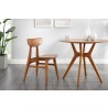 Greenington Sitka 36" Round Dining Table, Amber - Lifestyle