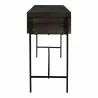 Moe's Home Collection Tobin Console Table Brown - Side Angle - Moe's Home Collection Tobin Console Table Brown - Side Angle