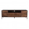 Moe's Home Collection Tobin Entertainment Unit - Brown - Front Angle