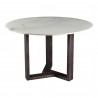 Moe's Home Collection Jinxx Dining Table in Charcoal Grey - Front Angle