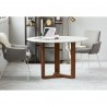 Moe's Home Collection Jinxx Dining Table in Brown - Lifestyle