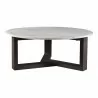 Moe's Home Collection Jinxx Coffee Table in Charcoal Grey - Front Angle - Moe's Home Collection Jinxx Coffee Table in Charcoal Grey - Front Angle