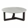 Moe's Home Collection Jinxx Coffee Table in Charcoal Grey - Front Top Angle - Moe's Home Collection Jinxx Coffee Table in Charcoal Grey - Front Top Angle