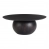 Moe's Home Collection Bradbury Coffee Table Blackened Acacia - Front Angle