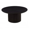 Moe's Home Collection Povera Coffee Table - Black - Front Top Angle