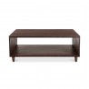 Moe's Home Collection Rhys Coffee Table, Brown - Front Angle