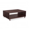 Moe's Home Collection Rhys Coffee Table, Brown - Front Side Angle