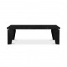 Moe's Home Collection Satona Coffee Table, Black - Front Angle