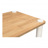 Moe's Home Collection Century Dining Table in Natural - Table Edge