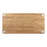 Moe's Home Collection Century Dining Table in Natural - Top View