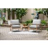 Royal Teak Ventura Club Chair outdoor view 1