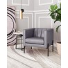 Jess Accent Chair Gray - Lifestyle 1