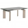 Jett Extension Dining Table - Angled Unextendd
