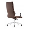  Woodstock Marketing Jimi High Back Chair - Brown - Back Angled
