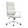  Woodstock Marketing Jimi High Back Chair - White - Angled -  Woodstock Marketing Jimi High Back Chair - White - Angled