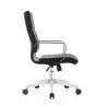 Woodstock Marketing Jimi Mid Back Chair - Black - Side - Woodstock Marketing Jimi Mid Back Chair - Black - Side