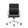 Woodstock Marketing Jimi Mid Back Chair - Black - Front - Woodstock Marketing Jimi Mid Back Chair - Black - Front
