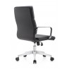 Woodstock Marketing Jimi Mid Back Chair - Black - Back Angled