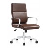 Woodstock Marketing Jimi Mid Back Chair - Brown - Angled