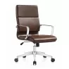 Woodstock Marketing Jimi Mid Back Chair - Brown - Angled - Woodstock Marketing Jimi Mid Back Chair - Brown - Angled