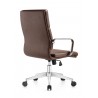 Woodstock Marketing Jimi Mid Back Chair - Brown - Back Angled