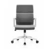 Woodstock Marketing Jimi Mid Back Chair - Gray - Front - Woodstock Marketing Jimi Mid Back Chair - Gray - Front