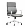 Woodstock Marketing Jimi Mid Back Chair - Gray - Angled - Woodstock Marketing Jimi Mid Back Chair - Gray - Angled