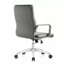 Woodstock Marketing Jimi Mid Back Chair - Gray - Back Angled - Woodstock Marketing Jimi Mid Back Chair - Gray - Back Angled