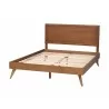 Jiro Platform Queen Bed - angled frame - Jiro Platform Queen Bed - angled frame
