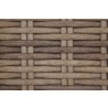 Havana Club Chair in Canvas Flax w/ Self Welt - Detail