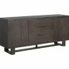 Sunpan Giuletta Sideboard - Dark Brown - Front Side Angle - Sunpan Giuletta Sideboard - Dark Brown - Front Side Angle