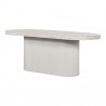 Lyon Outdoor Dining Table - Angled