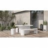 Moe's Home Collection Lyon Outdoor Dining Table - Lifestyle