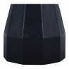 Moe's Home Collection Templo Outdoor Dining Table in Black - Base Angle