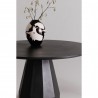 Moe's Home Collection Templo Outdoor Dining Table in Black - Lifestyle