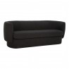 Moe's Home Collection Koba Sofa Maya in Black - Front Side Angle