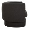 Moe's Home Collection Koba Sofa Maya in Black - Side Angle