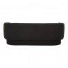 Moe's Home Collection Koba Sofa Maya in Black - Back Angle