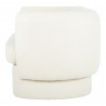 Moe's Home Collection Koba Sofa - Maya White - Side Angle