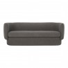 Moe's Home Collection Koba Sofa Maya in Grey - Front Angle